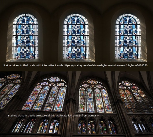 Stained Glass in Windows